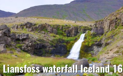 Liansfoss waterfall Iceland 16.08.2021
