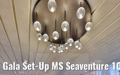 Gala Set-Up MS Seaventure 10.08.2021