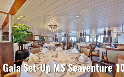 Gala Set-Up MS Seaventure 10.08.2021