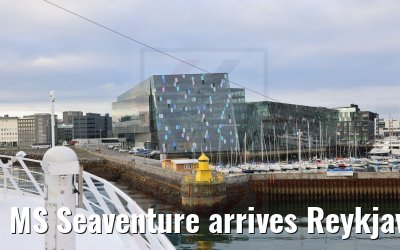 MS Seaventure arrives Reykjavik 18.08.2021