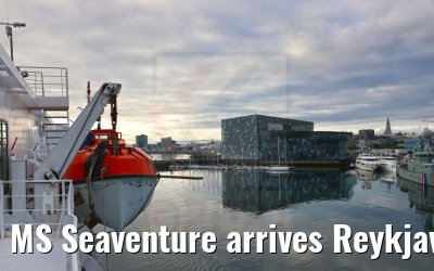 MS Seaventure arrives Reykjavik 18.08.2021