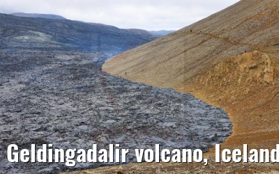 Geldingadalir volcano, Iceland 19.08.2021