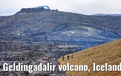 Geldingadalir volcano, Iceland 19.08.2021