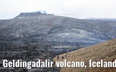 Geldingadalir volcano, Iceland 19.08.2021