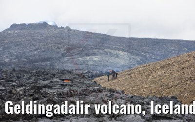 Geldingadalir volcano, Iceland 19.08.2021