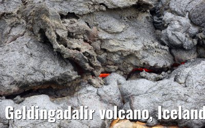 Geldingadalir volcano, Iceland 19.08.2021
