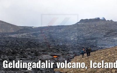 Geldingadalir volcano, Iceland 19.08.2021