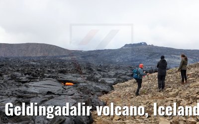 Geldingadalir volcano, Iceland 19.08.2021