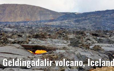 Geldingadalir volcano, Iceland 19.08.2021
