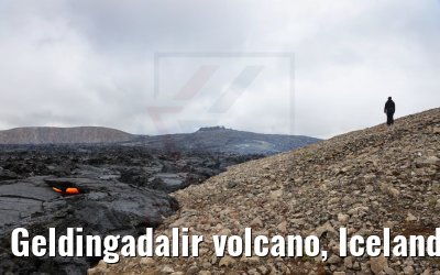 Geldingadalir volcano, Iceland 19.08.2021