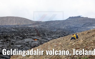 Geldingadalir volcano, Iceland 19.08.2021