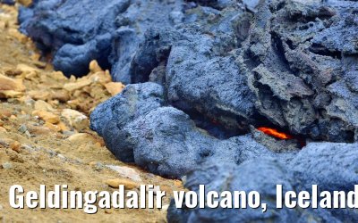 Geldingadalir volcano, Iceland 19.08.2021