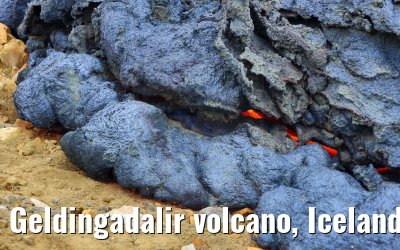 Geldingadalir volcano, Iceland 19.08.2021