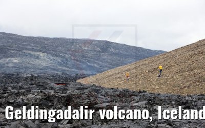Geldingadalir volcano, Iceland 19.08.2021
