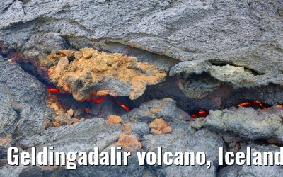 Geldingadalir volcano, Iceland 19.08.2021