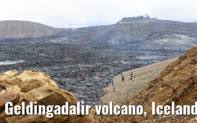 Geldingadalir volcano, Iceland 19.08.2021