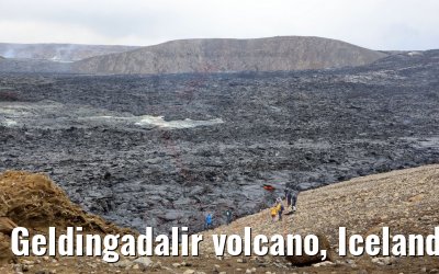Geldingadalir volcano, Iceland 19.08.2021