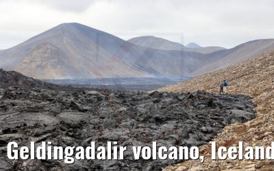 Geldingadalir volcano, Iceland 19.08.2021