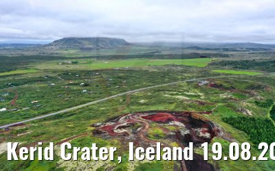Kerid Crater, Iceland 19.08.2021