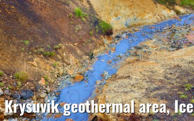 Krysuvik geothermal area, Iceland 19.08.2021