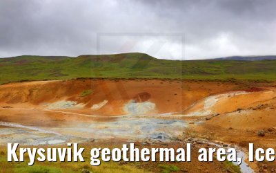 Krysuvik geothermal area, Iceland 19.08.2021