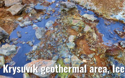 Krysuvik geothermal area, Iceland 19.08.2021