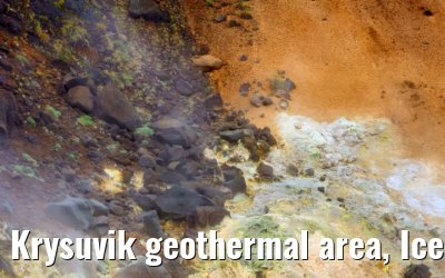 Krysuvik geothermal area, Iceland 19.08.2021