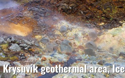 Krysuvik geothermal area, Iceland 19.08.2021