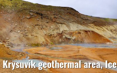 Krysuvik geothermal area, Iceland 19.08.2021