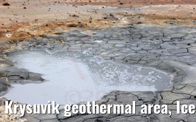 Krysuvik geothermal area, Iceland 19.08.2021
