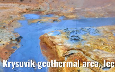 Krysuvik geothermal area, Iceland 19.08.2021