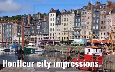 Honfleur city impressions