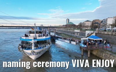 naming ceremony VIVA ENJOY 14.01.2025 Düsseldorf