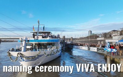 naming ceremony VIVA ENJOY 14.01.2025 Düsseldorf