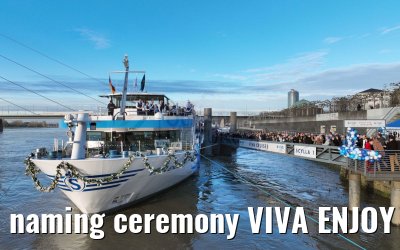 naming ceremony VIVA ENJOY 14.01.2025 Düsseldorf