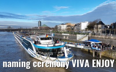 naming ceremony VIVA ENJOY 14.01.2025 Düsseldorf