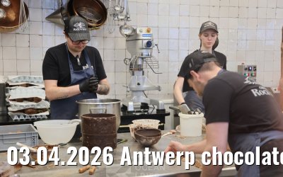 03.04.2026 Antwerp chocolate love excursion