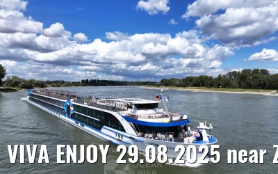 VIVA ENJOY 29.08.2025 near Zons, Rhine river