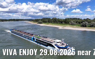 VIVA ENJOY 29.08.2025 near Zons, Rhine river