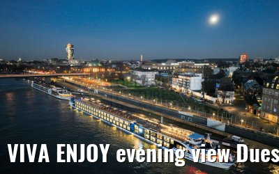 VIVA ENJOY evening view Duesseldorf 13.01.2025