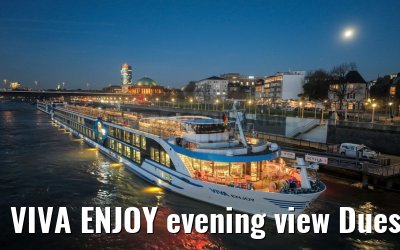 VIVA ENJOY evening view Duesseldorf 13.01.2025