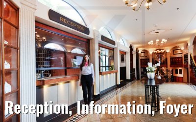 Reception, Information, Foyer VIVA Gloria
