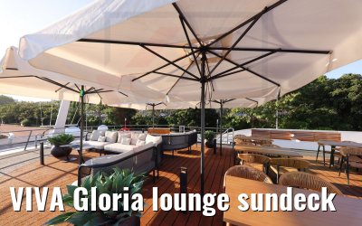 VIVA Gloria lounge sundeck