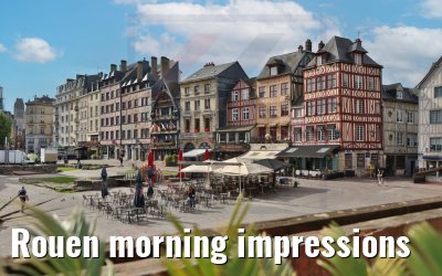 Rouen morning impressions 