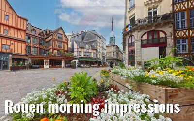 Rouen morning impressions 