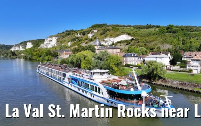 La Val St. Martin Rocks near Les Andelys, MS Gloria 15.09.2023