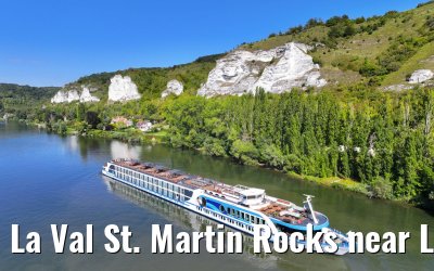 La Val St. Martin Rocks near Les Andelys, MS Gloria 15.09.2023