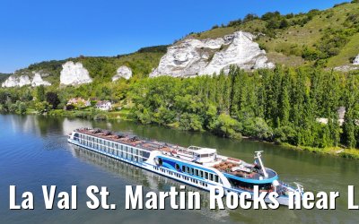 La Val St. Martin Rocks near Les Andelys, MS Gloria 15.09.2023