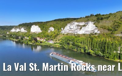 La Val St. Martin Rocks near Les Andelys, MS Gloria 15.09.2023