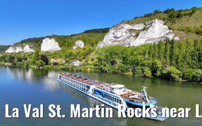 La Val St. Martin Rocks near Les Andelys, MS Gloria 15.09.2023
